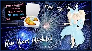 NEW YEARS UPDATE! Zed the Pizza Delivery Boy & New Badge?! Advent WINNERS Announcement! Royale High