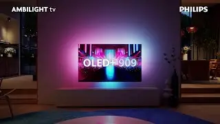 Philips Ambilight TV OLED909 | OLED+ | 4-seitiges Ambilight und Sound von Bowers & Wilkins