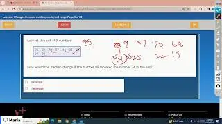 Grade 7 - Math:  Calculate mean, median, mode, and range, Interpret charts to find mean, median, &hellip;