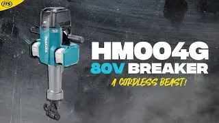 Makita's MOST POWERFUL Cordless Demolition Breaker?!  - HM004G Quick Look
