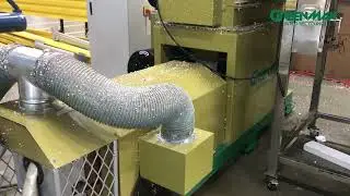 GreenMax compactadora de porex para residuos de embalaje en electrodom&eacute;sticos