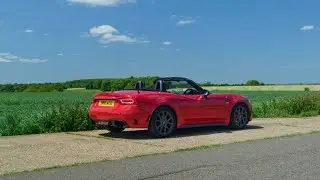 What does the Abarth 124 Spider Sound Like? \\ Abarth 124 Spider Exhaust Sound