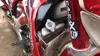 Mantenimiento después de cada ruta!! CRF450X