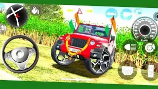 Modified Mahindra Thar Car Games: Indian Cars (Doller Song) Gadi Wala Cartoon Gameplay video part 75