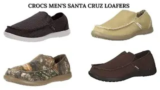Crocs Men's Santa Cruz Loafers, Best Sellers shoes