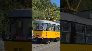 Tatra T3M maintenance tram in Prague 🇨🇿 #shorts