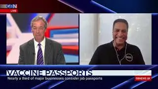 Businessman tells Nigel Farage: We shouldn't be in the business of policing our staff over vaccines