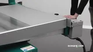 Tutorial: Folding down the rip fence for Martin T70 / T75 PreX Sliding Panel Saw / Scott + Sargeant