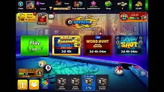 Another new daily mission cue win 8 ball pool