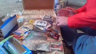 Baseball Card Box Busting - Older Cards from Closed Card Shop - Storage Boxes for Years.  ROOKIES