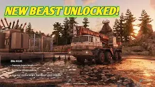 New Zikz 612C Heavy Crane Unlocked! 🏗️ Massive Transformer Mission