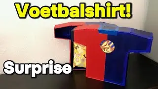 DIY: VOETBALSHIRT Surprise ⚽ Sinterklaas voetbal surprise maken!