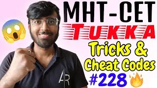MHTCET 2021🔥| Tukka Tricks For Chemistry❣️| Tricks & Cheat Codes #228 [Course Detail In Description]