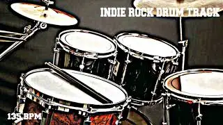 Indie Rock Drum - Track 135 BPM (FREE TO USE)