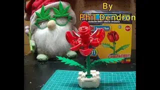 Lets Build Red Flower (Make-It Blocks)