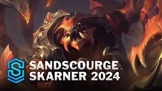 Sandscourge Skarner Skin Spotlight - League of Legends