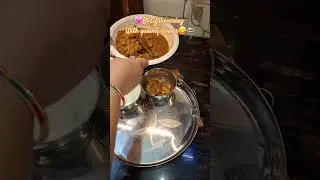 Dinner thali #day6 #minivlog #dinnerrecipe #dinnerroutine #subscribe #shortsvideo #viralshort
