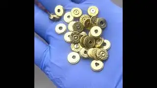9MM Bullet Slices Brass