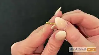 Deutsch 0460-215-1631/25 Size 16 Gold Green Band Pin (Pack of 25)