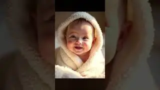 Fresh Outta Bath &mdash; Cutest Baby Ever! 🛁👶 #adorablebaby #babyshorts #babysnuggles
