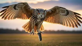 Eurasian Eagle Owl: Silent Hunter, Apex Predator
