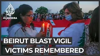 Beirut mourns blast victims with grief and rage, one week on