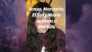 Venus, Mercurio, El Sol y Marte se unen a Plut&oacute;n em Acuario en el cielo.