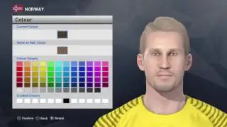 Andr&eacute; Hansen (Rosenborg/Norway) faces PES 2017