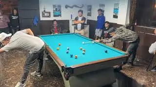 Incre&iacute;ble, Flecha meti&oacute; 8 bolas en menos de 2 minutos.