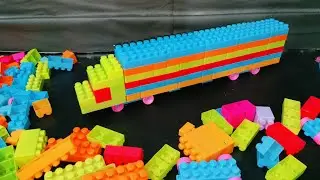 Satisfying DIy Lego Big Truck 9/ASMR building block/lego building #buildingblocks 