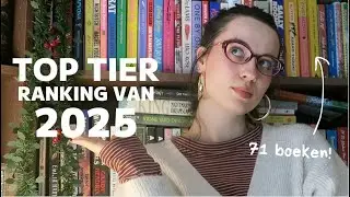 mijn 71 gelezen boeken ranken van 2025! 📚 TIER RANKING ✨