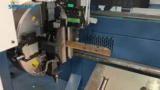 6024PLUS | Side Mounted Dual Chuck Angle Steel Sample Cutting