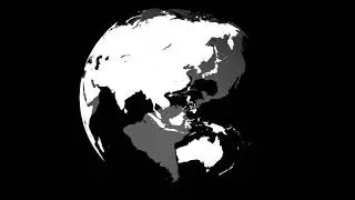 Globe Rotate Matte Loop