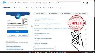 Work with Custom Lightning Components | Lightning App Builder | 🔥Trailhead -  #salesforce #youtube