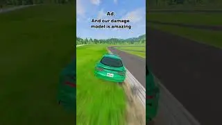 Game Ads vs Reality 😂 #shorts #beamngdrive