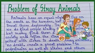 Problem of Stray Animals essay | essay on problem of stray animals in english | stray animals essay