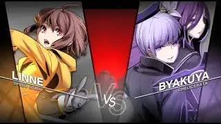 UNI 2：  S1+Linne Vs S1+ Byakuya  ：top playersREPLAY：UNDER NIGHT IN-BIRTH II Sys:CelesGameplay