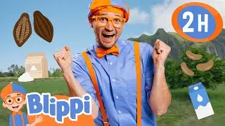 Blippi Learns About Cocoa Beans! | Blippi | Moonbug Kids - Fun Zone