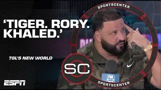 🚨 GOLF GLADIATORS 🚨 DJ Khaled talks the NEW WORLD of TGL ⛳️ | SportsCenter