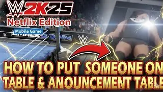 WWE 2k25||NETFLIX EDITION||Break Announcement Table#wwe2k25 #netflixedition #2kgames 