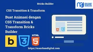Animasi Keren dengan CSS Transition & Transform | Bricks Builder | WordPress CSS Tutorial
