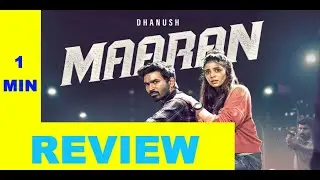 Maaran 2022 | ONE MINUTE REVIEW | DHANUSH | Karthick Naren