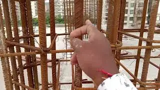 Column Structure (Steel. )Detailing as per Plan   350mm x 1670mm