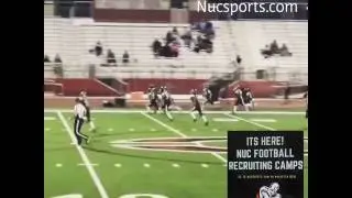 NUC sports football big plays-