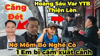 Toang : Tuấn Ngơ bị cấm xuất cảnh, Nờ mõm bỏ nghề cò pháp lý. Nhóm An Lạc tiếp tục bị mời về đồn