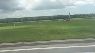 Landing in Havana, Cuba 