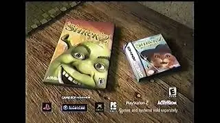 Shrek 2: The Game TV Commercial 2 for GameCube & PS2 & Xbox - GBA - 2004