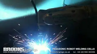 Robot Welding Process - Brooks Forgings Ltd UK