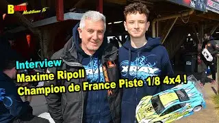 CF Piste 1/10 Electrique Sens A2Tech Interview Maxime Ripoll