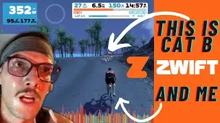 Zwift Cat B is too FAST! | Flat is Fast